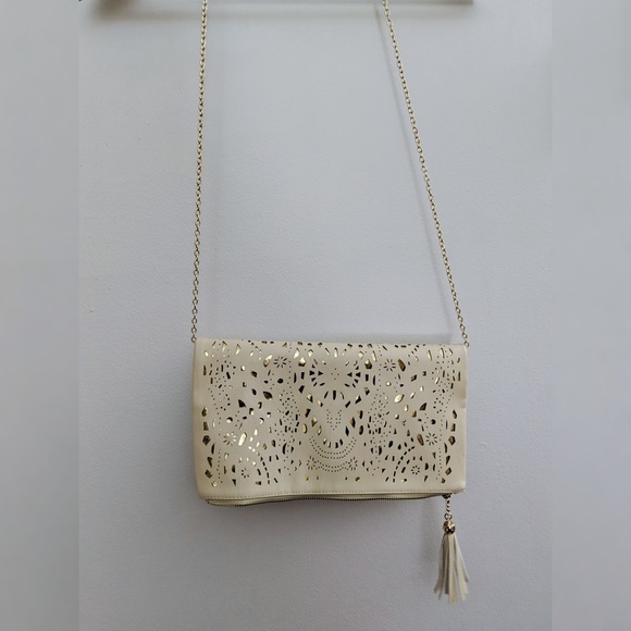 Beige Envelope Clutch/Purse - Picture 2 of 6